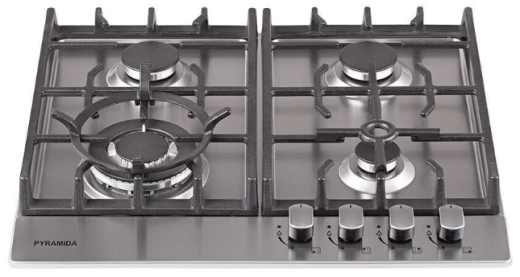 Газова варильна поверхня Pyramida PFX 643 Inox Luxe (6207553) - 2