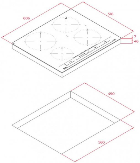 Варильна поверхня індукційна Teka ITC 64630 MST BLACK (112500023) - 5