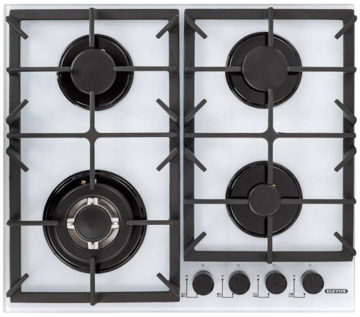 Газова варильна поверхня Eleyus ALMADA 60 WH CTF (7087472) - 1
