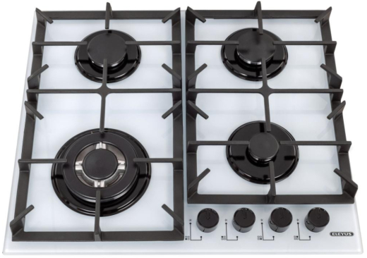Газовая варочная поверхность ELEYUS ALMADA 60 WH CTF (7087472) - 2