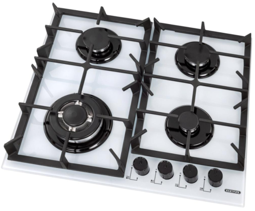 Газовая варочная поверхность ELEYUS ALMADA 60 WH CTF (7087472) - 3