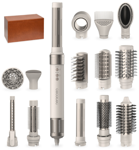 Мультистайлер CECOTEC Bamba CeramicCare 14in1 AirGlam Champagne (CCTC-00252) - 1