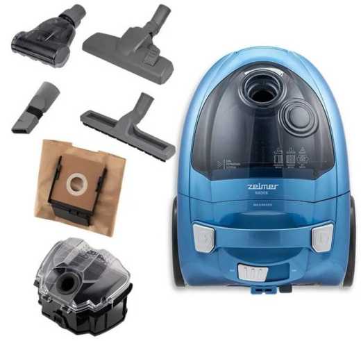 Пилосос з мішком/безмішковий Zelmer ZVC032P Radek - 17