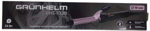 Плойка для волосся Grunhelm GHS-733B - 2