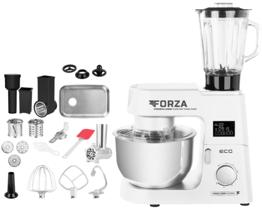 Кухонна машина ECG FORZA 5500 Giorno Bianco - 5