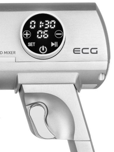 Кухонна машина ECG FORZA 6600 Metallo Argento - 5