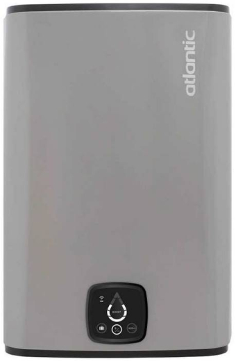 Водонагреватель (бойлер) электрический накопительный Atlantic Steatite Cube WI-FI ES-VM 75 S4 C2 WD (2400W) silver (851340) - 1