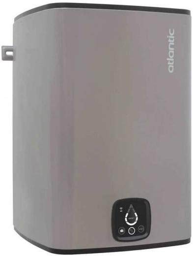 Водонагреватель (бойлер) электрический накопительный Atlantic Steatite Cube WI-FI ES-VM 75 S4 C2 WD (2400W) silver (851340) - 2