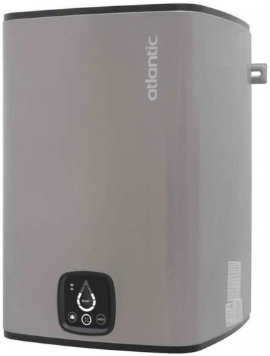 Водонагреватель (бойлер) электрический накопительный Atlantic Steatite Cube WI-FI ES-VM 75 S4 C2 WD (2400W) silver (851340) - 3