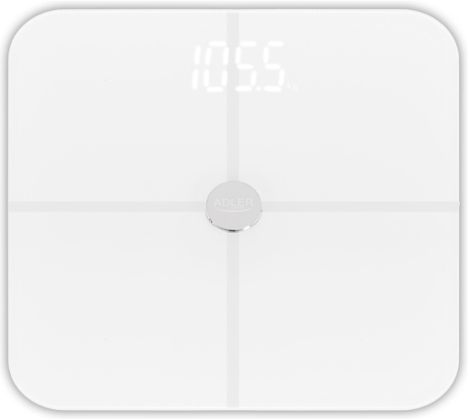 Ваги підлогові електронні Adler Smart - FitGo App AD 8187 White - 1