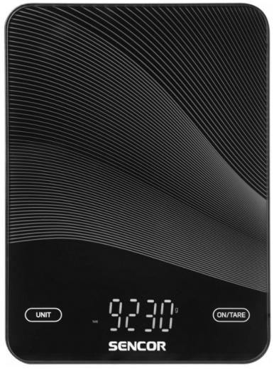 Весы кухонные электронные Sencor SKS 7700BK - 1
