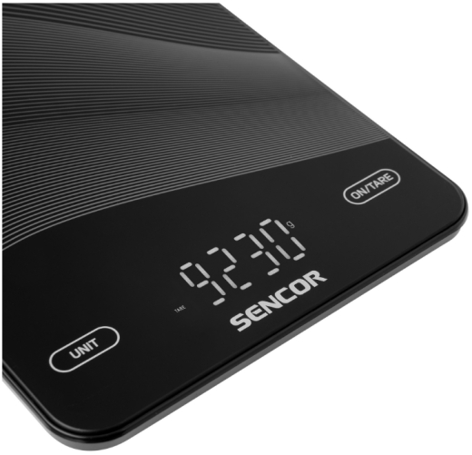 Весы кухонные электронные Sencor SKS 7700BK - 4