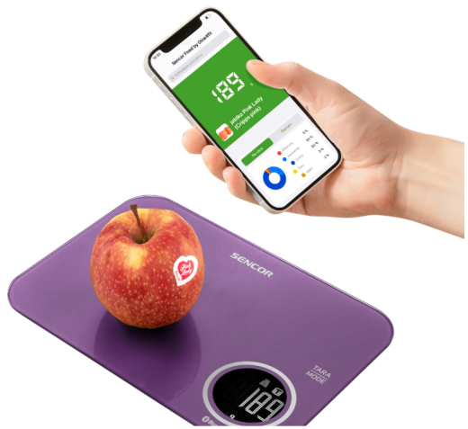 Ваги кухонні електронні Sencor SKS 7073VT - 4