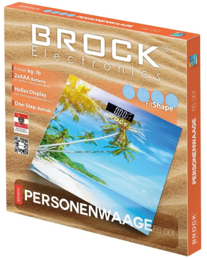 Весы напольные BROCK BS 001 - 2