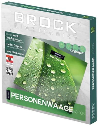 Весы напольные электронные BROCK BS 003 - 2