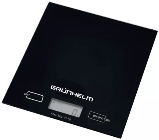 Весы кухонные электронные Grunhelm KES-01B - 2