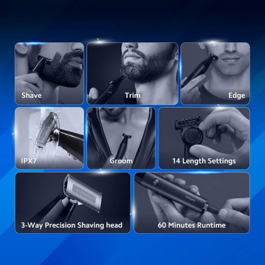 Тример для бороди та вусів для тіла Xiaomi UniBlade Trimmer EU (1000509) - 6