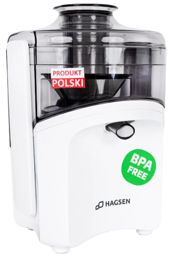 Соковыжималка центробежная Hagsen MJ500 White - 1