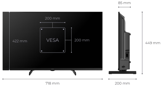Телевізор KIVI 32H720QB - 5