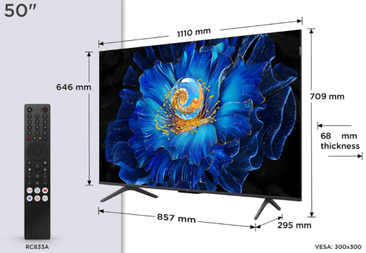 Телевизор TCL 50C6KS - 3