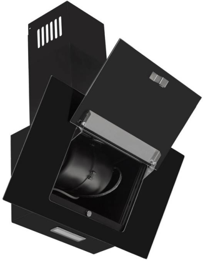 Вытяжка наклонная Eleyus SENSA 1000 LED 60 BL - 5