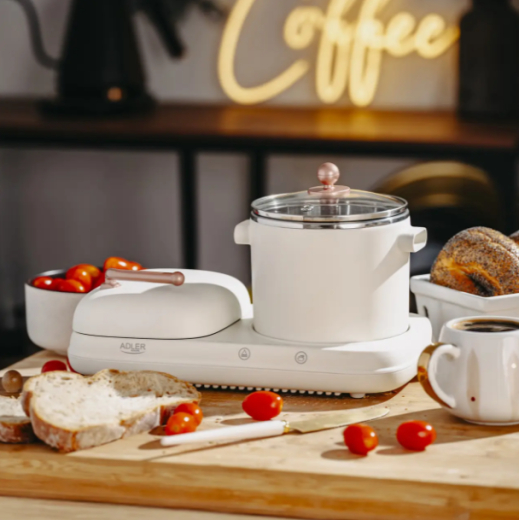 Электрическая плита с кастрюлей и грилем Adler AD 6421 2 w 1 - 6