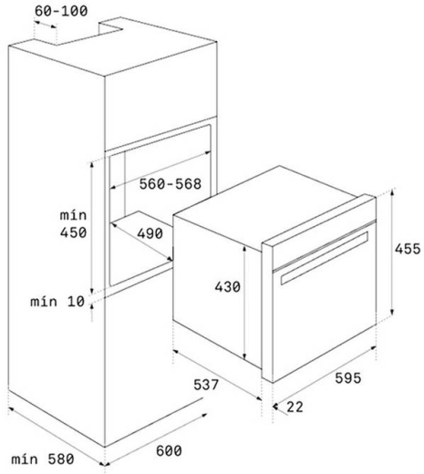 Духова шафа Teka HSC 644 C (111170001) - 2