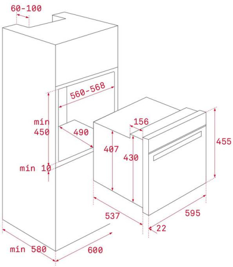 Духовка електрична Teka HLC 8400 ST (111130004) - 11