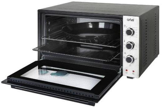 Духовка настільна Artel MD 4218 E Black-Inox - 3