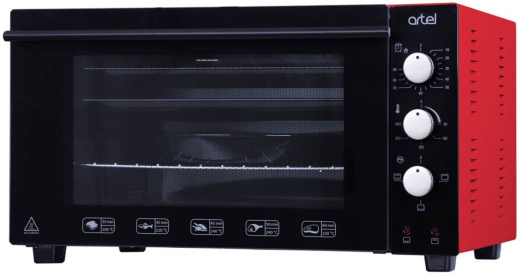 Духовка настільна Artel MD 4218 L Black-Red - 1