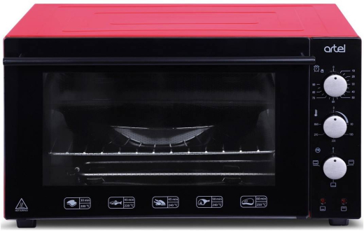 Духовка настільна Artel MD 4218 L Black-Red - 2