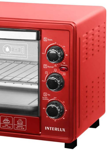 Духовка настільна INTERLUX ILEO-0038R - 2