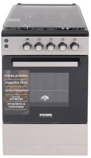 Газовая плита PRIME Technics PSG 54016 B - 1