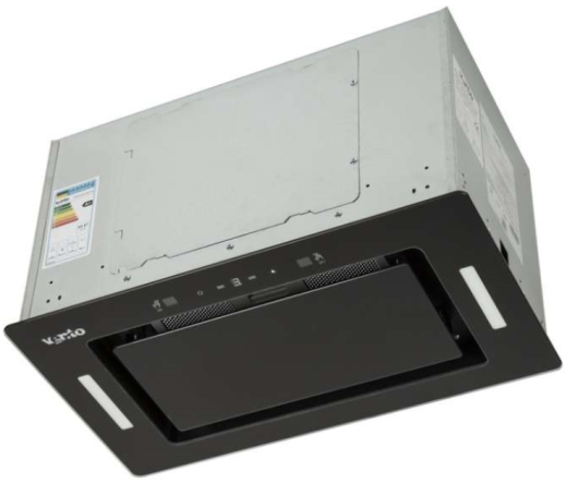 Витяжка вбудована Ventolux PUNTO 52 BG (700) TC MS - 1
