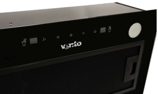 Вытяжка встроенная Ventolux PUNTO 52 BG (900) TC MS SL - 3