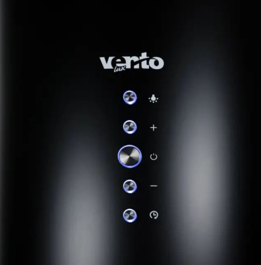 Вытяжка декоративная Ventolux CILINDRO 35 BK (1200) ST MM - 3