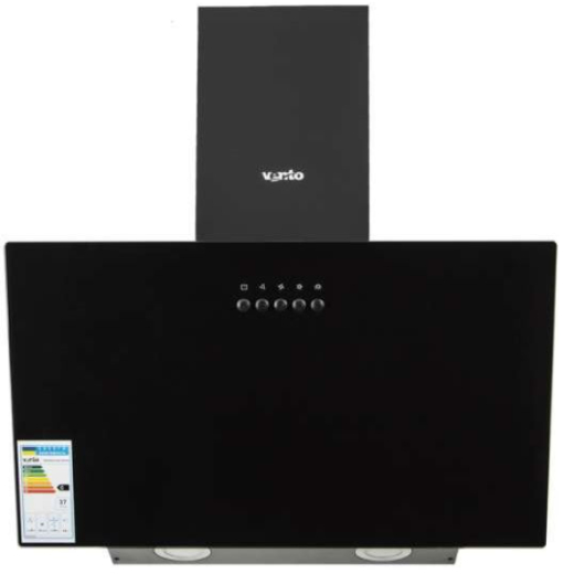 Витяжка похила Ventolux MODENA 60 BK (950) PB - 1