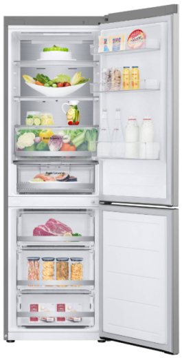 Холодильник с морозильной камерой LG GC-B459FNPW - 5