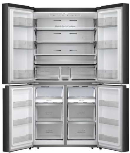 Холодильник з морозильною камерою Hisense RQ758N4SBFE - 4