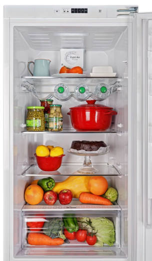 Встраиваемый холодильник с морозильной камерой Vestel RF380BI3EI-W - 4