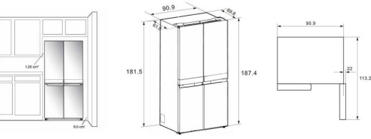 Холодильник Whirlpool WQ9IFO2BX - 9