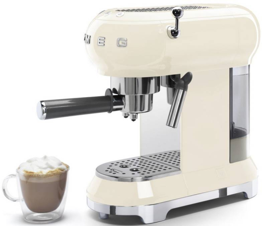 Ріжкова кавоварка еспресо SMEG ECF01CREU - 3