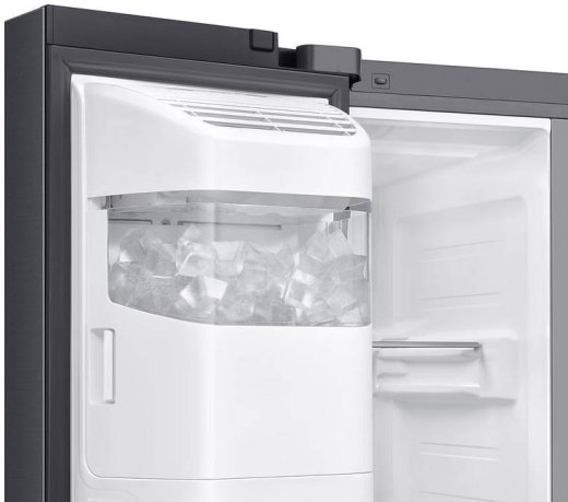 Холодильник з морозильною камерою Samsung RS90F66BEFEO - 8