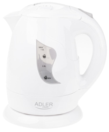Электрочайник Adler AD 08 white - 1