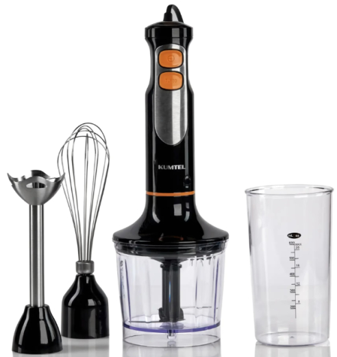 Занурюваний блендер KUMTEL HHB-01 Black - 4