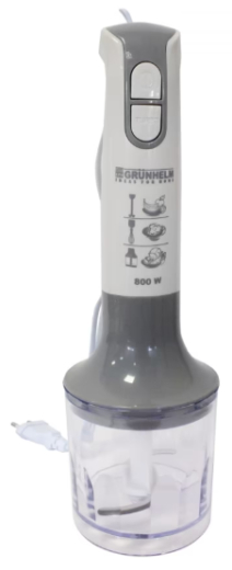 Занурюваний блендер Grunhelm EBS-800SG - 3