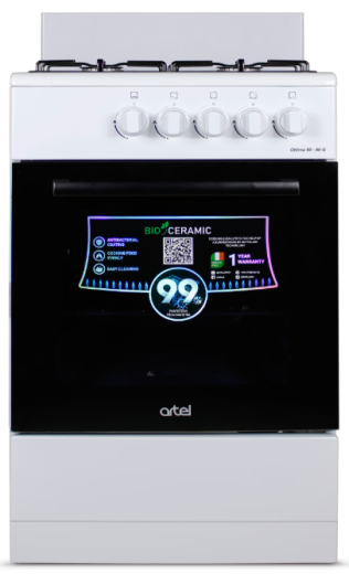 Газова плита Artel Ottima 50-G White - 1