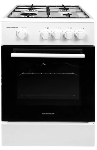 Газовая плита Grunhelm G4F5600W - 1