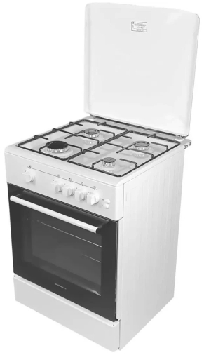 Газова плита Grunhelm G4FM6611W - 4