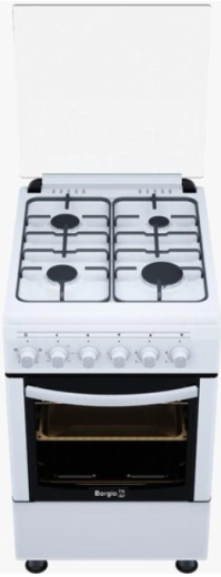 Комбинированная плита Borgio GE 540W GCBLTF - 2